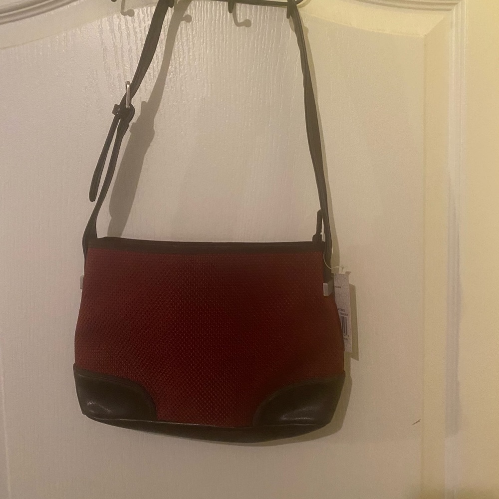 The Sak Red/Maroon purse shoulder bag NWT